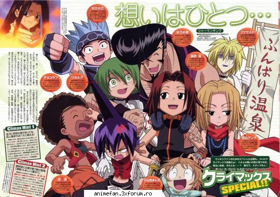 si eu am auzit an zodia annei .pot fi eu shaman king fan